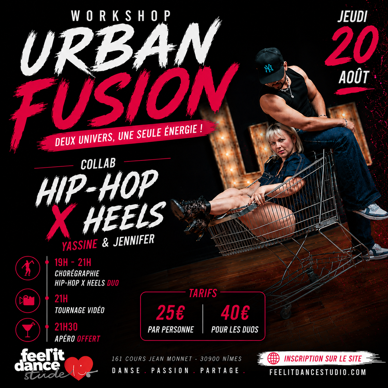 Workshop Urban Fusion - Hip-Hop x Heels